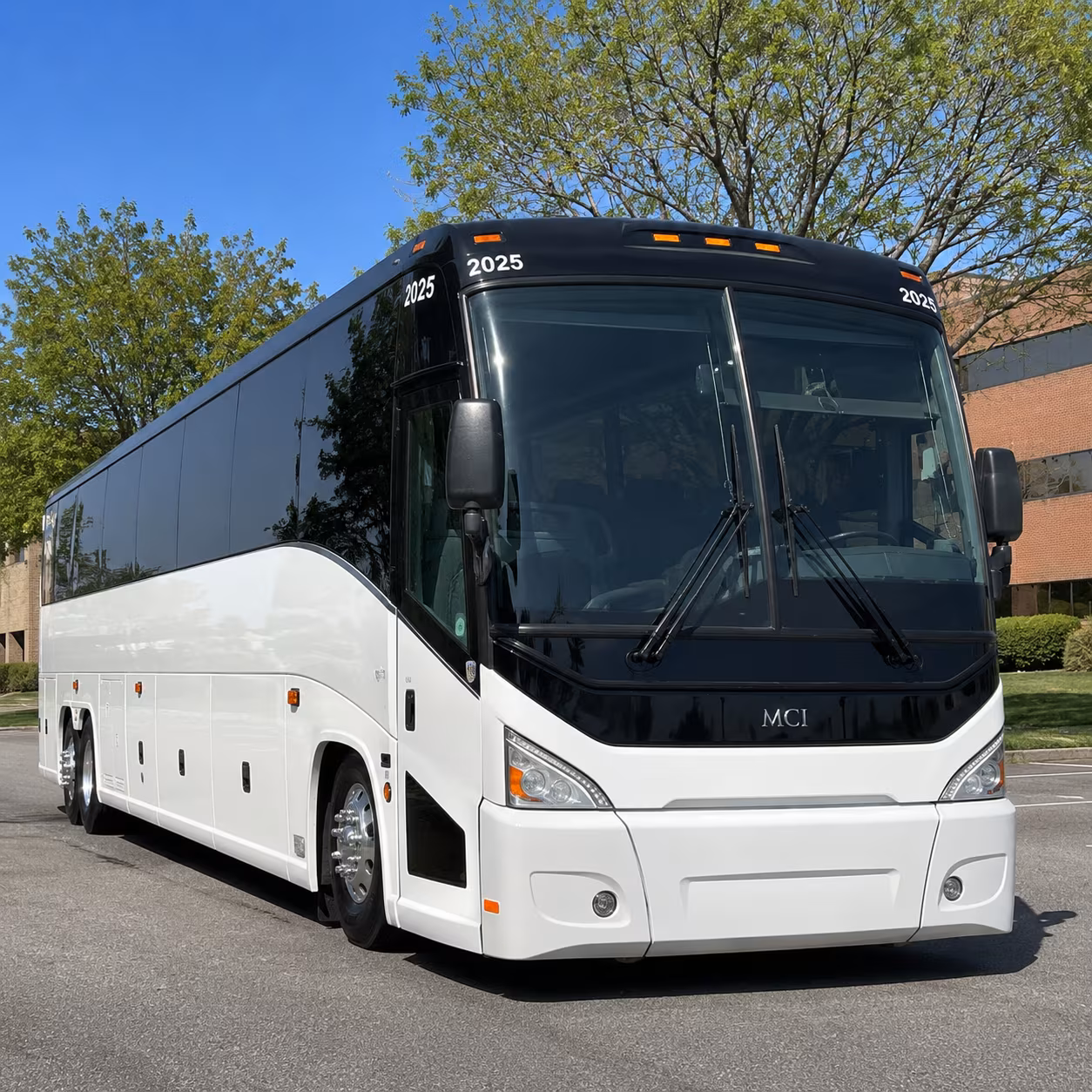 auburn 56 passenger charter bus