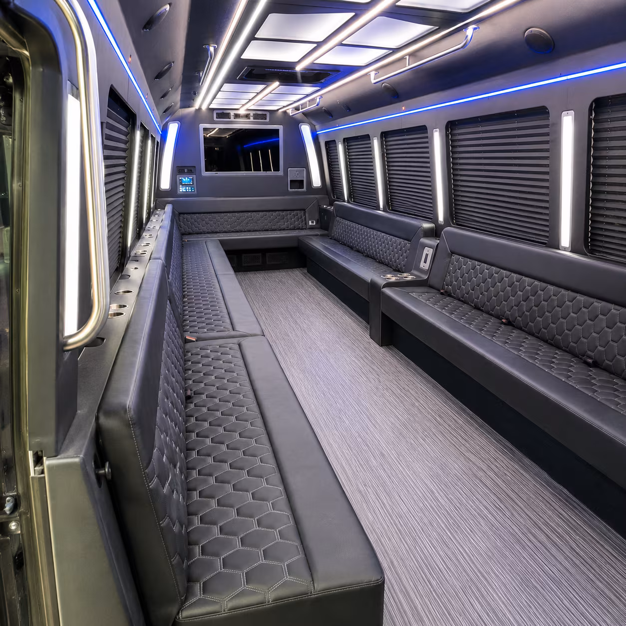auburn party bus inside