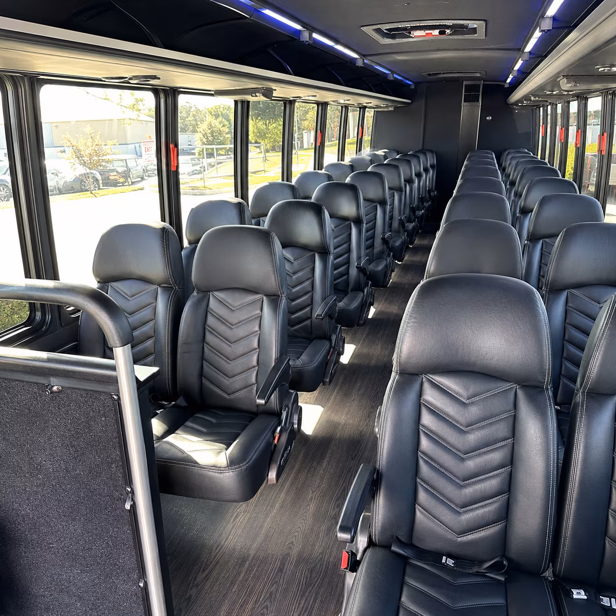 auburn religious group transportation onboard seating