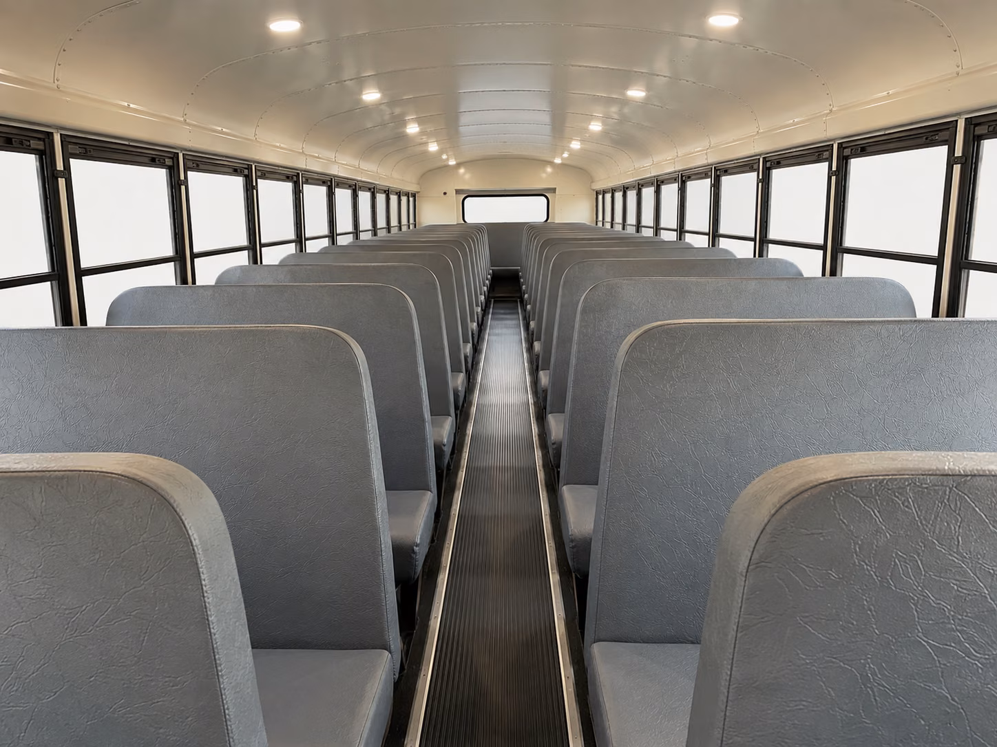auburn school bus interior