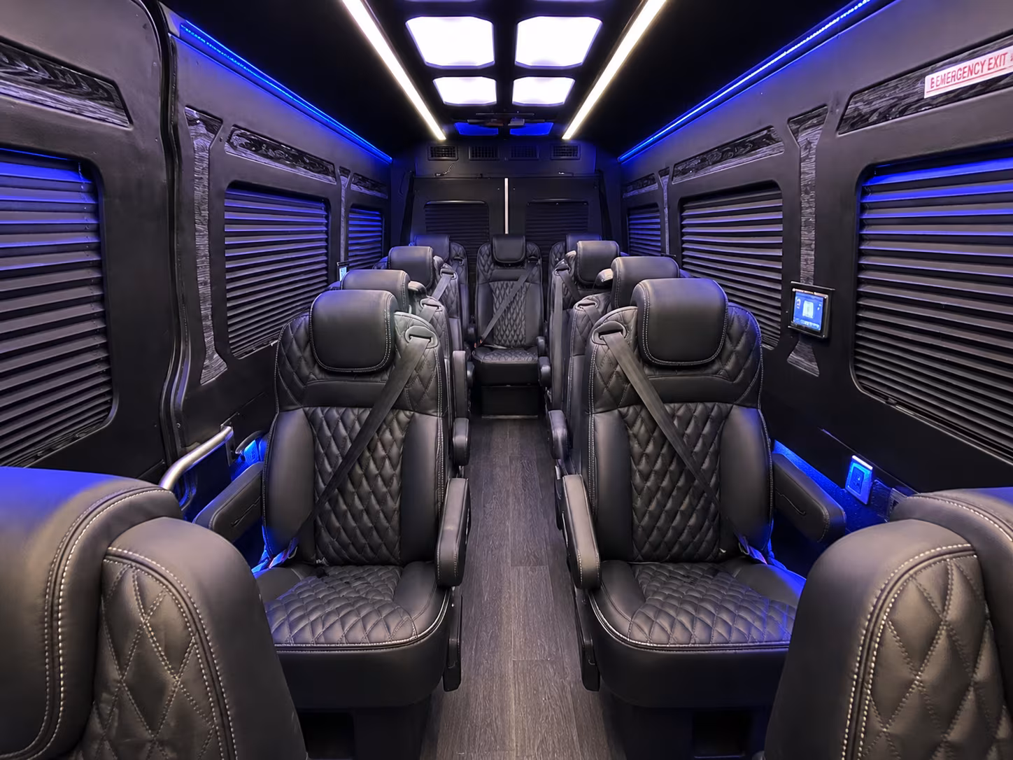 auburn sprinter van with driver interior